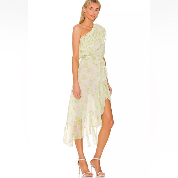 Misa Los Angeles Rumi Dress in Honeydew Blossom Size XS NWT - Picture 2 of 6